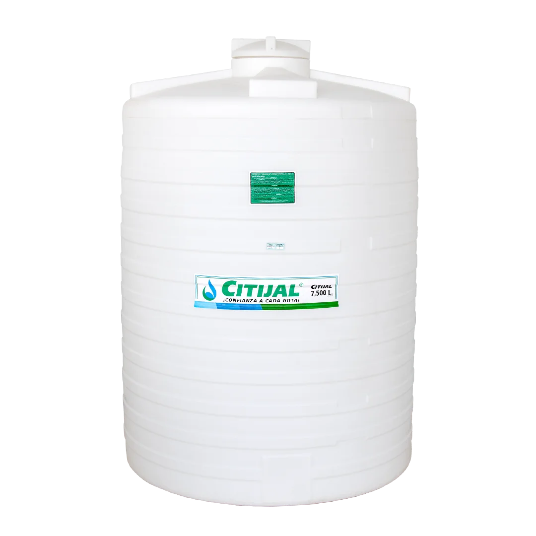 Cisterna citijal de 7500 litros color blanco blanca medidas dimensiones costo precio de plastico polietileno nueva distribuidores venta en guadalajara zapopan tanque