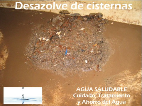 Servicio de desazolve de lodos y limpieza de cisternas o aljibes en zapopan y Guadalajara