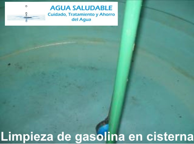 Lavado y desinfectado de cisternas rotoplas con gasolina Zapopan Guadalajara