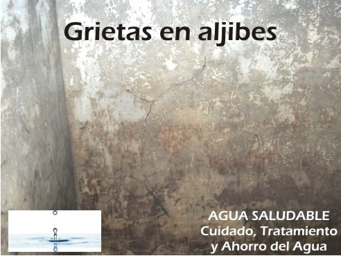 Fisuras en aljibes